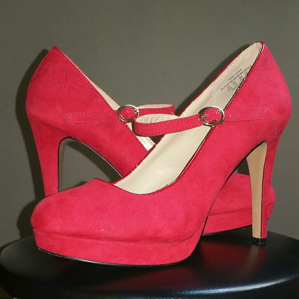 Suede stilettos